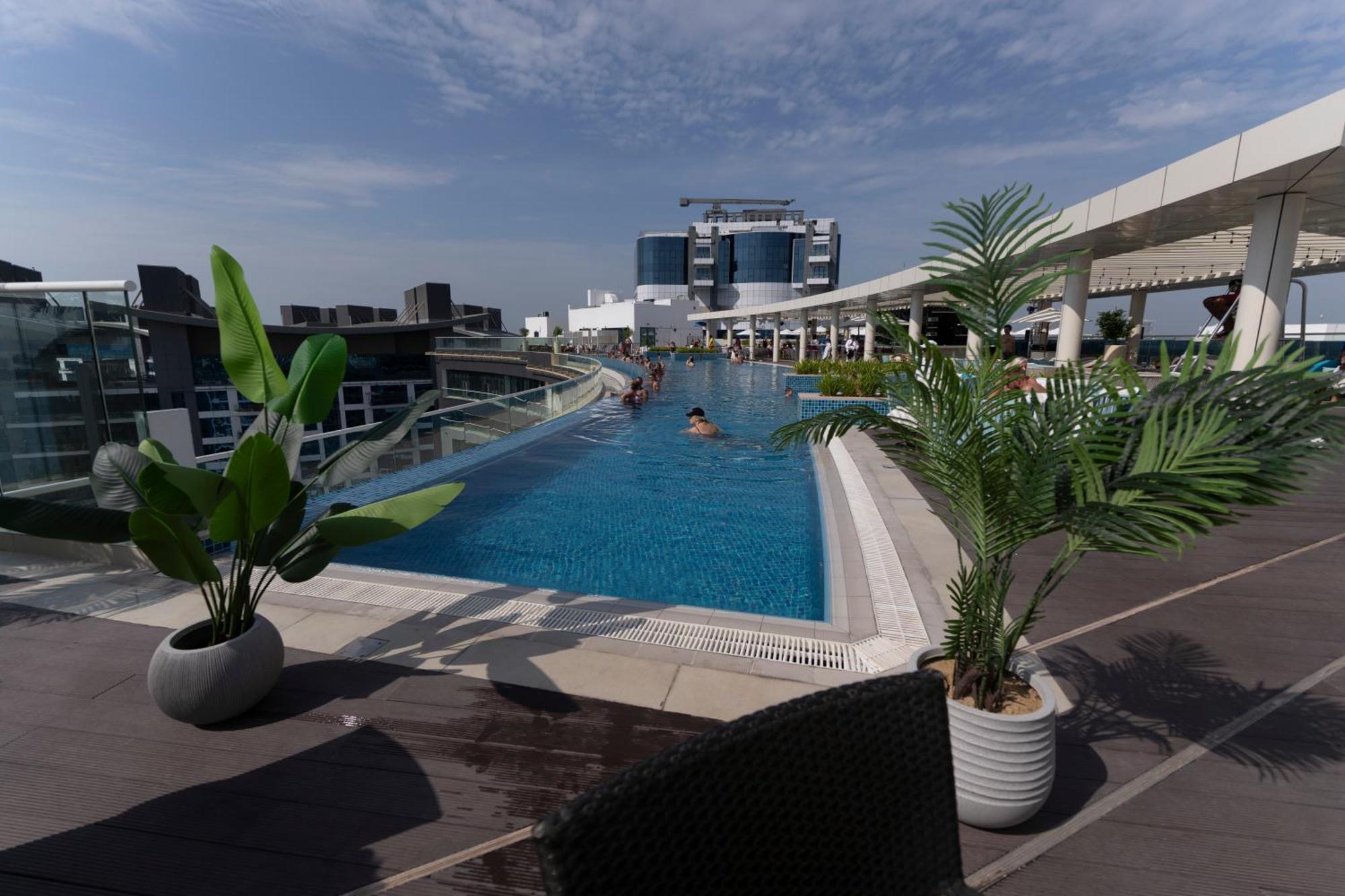 Studio With Private Beach Access At Palm Jumeirah Dubaï Extérieur photo